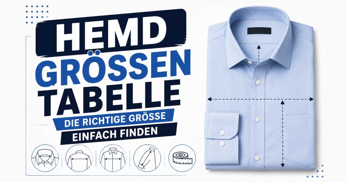 Hemdgrößentabelle