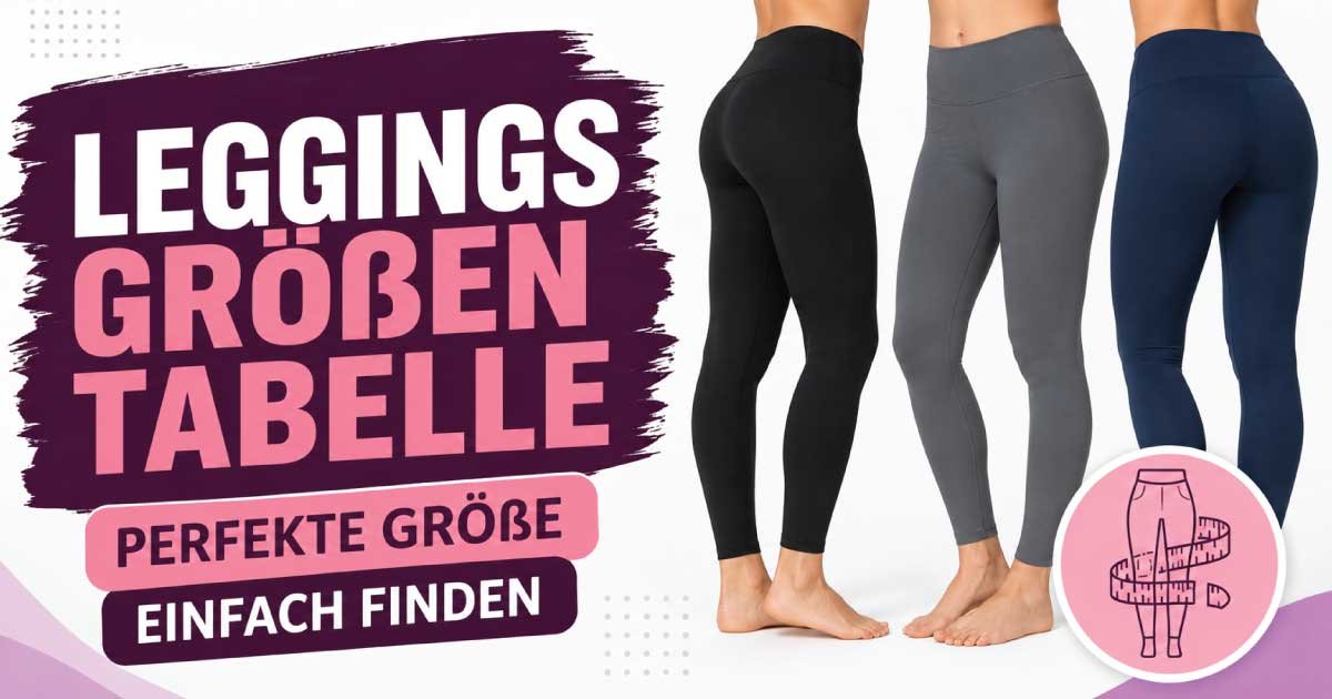 Leggings Größen Tabelle